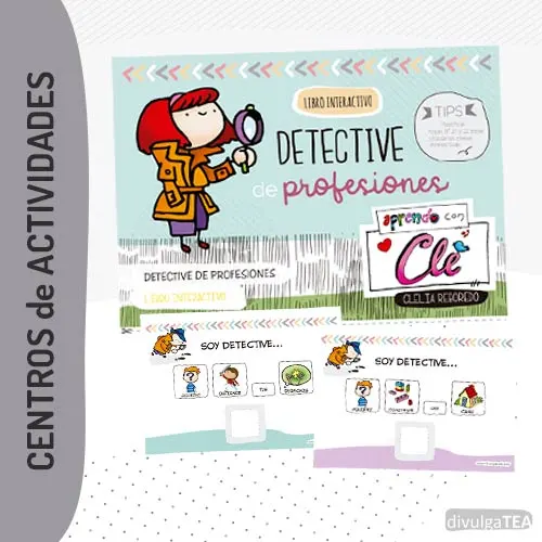Libro Interactivo Detective de Profesiones