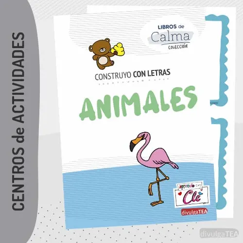 Libros de Calma Construyo Letras con Animales