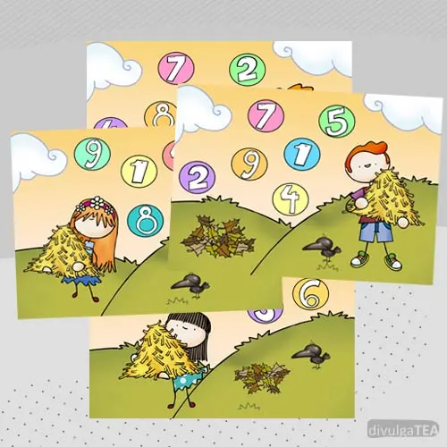 Juegos Matemáticos Sumas de Otoño