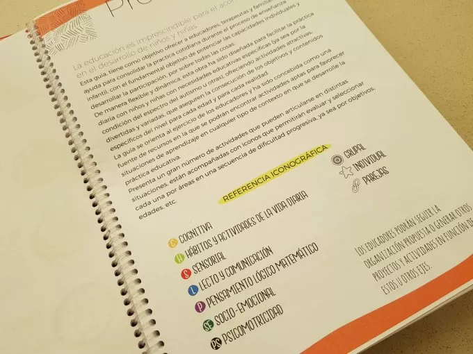 guia educativa para niños con tea en preescolar